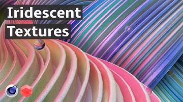 Iridescent Textures - Cinema 4D, Redshift Tutorial