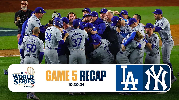 Los Angeles Dodgers WIN 2024 World Series, 8th title in franchise history | Game Recap