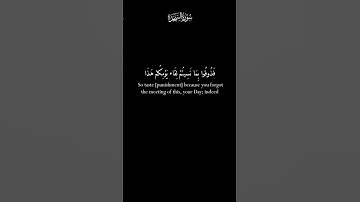 ماهر المعيقلي | ولو شئنا لآتينا كل نفس هداها | سورة السجدة| قرآن شاشه سوداء | كرومات | حالات واتسآب