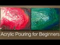 Acrylic Pouring for Beginners | Step-by-Step Tutorial