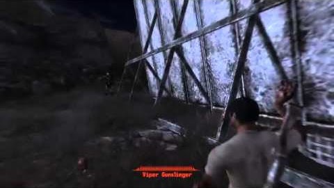 Return to Fallout New Vegas Walkthrough with Commentary Part 14   No scope Anger Management