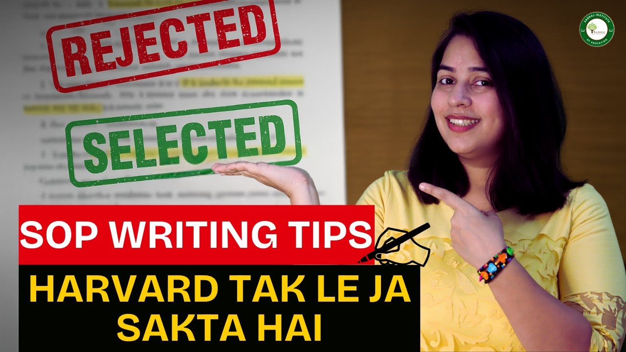SOP Strategy to Crack HARVARD & OXFORD  PHD Programs | Sanraj Education