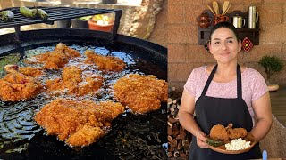 Pollo Crujiente al Disco - La Herencia de las Viudas