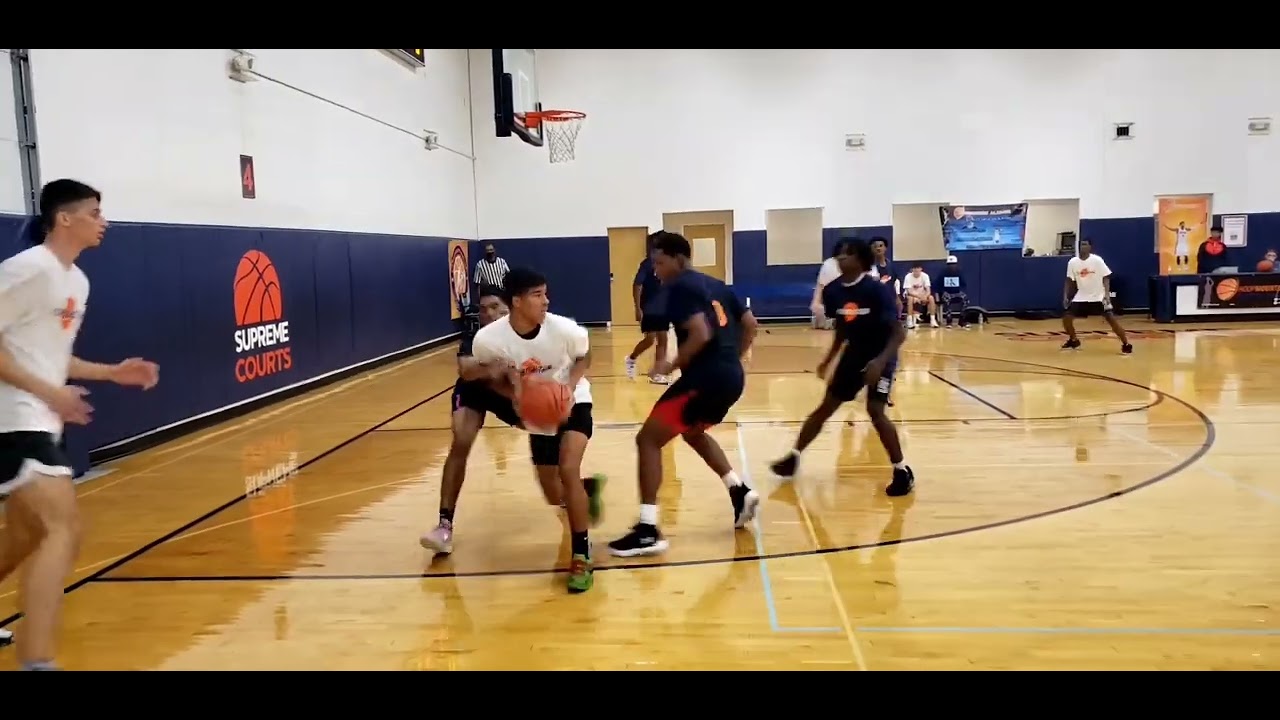 Caeden Terrell at the Hoop Mountain Midwest Showcase in Aurora, IL