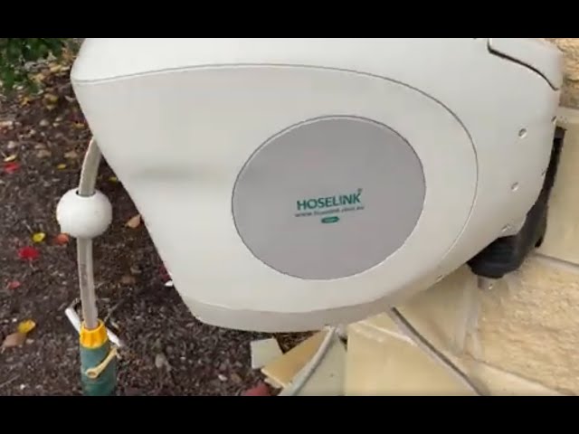 HoseLink Hose reel review. Garden Hose rewinding system reviewed Over 12  mths use 