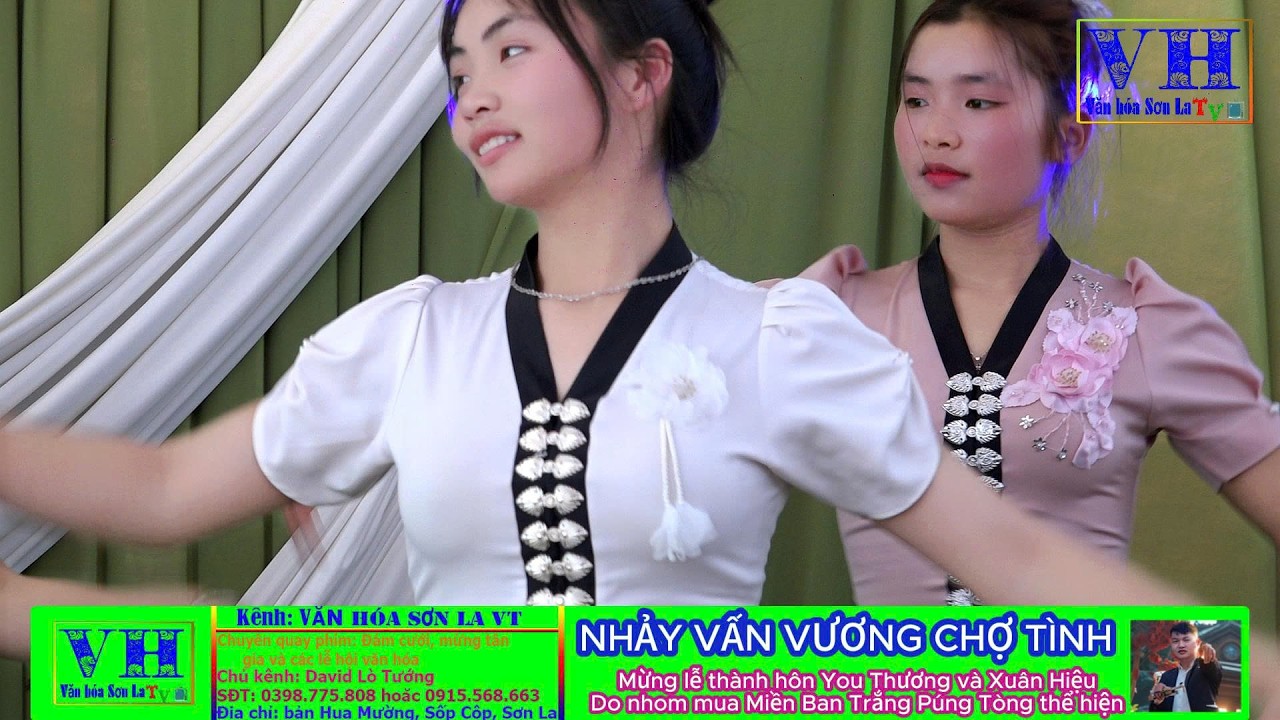 NHẢY VẤN VƯƠNG CHỢ TÌNH | Do nhom múa Miền Ban Trằng biểu diễn