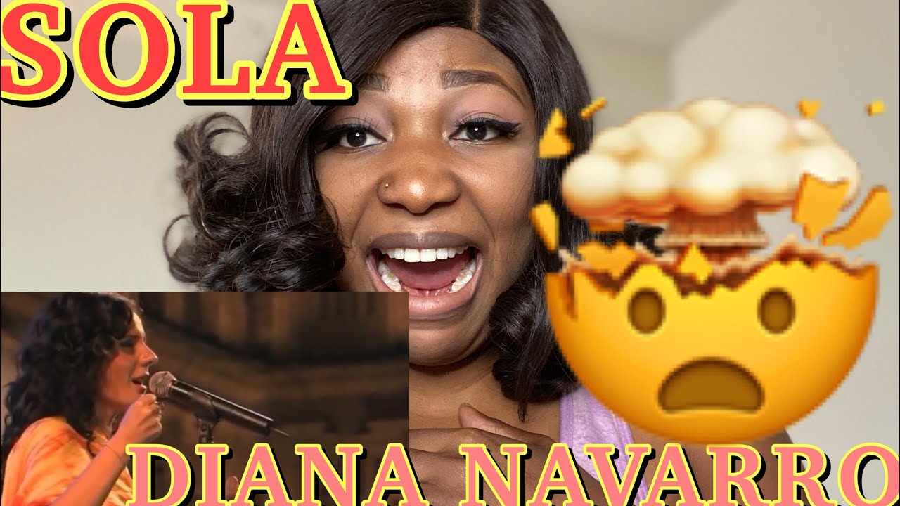 VOCALIST’S FIRST TIME REACTION DIANA NAVARRO - SOLA CONCIERTO SALAMANCA