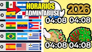 MAÑANA MEGA ADMIN ABUSE de TACOS *CONFIRMADO* HORARIOS 😱 Roba un Brainrot
