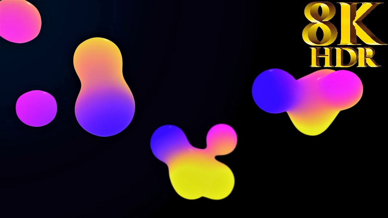 Abstract Collection 8K HDR 60FPS Dolby Vision