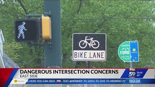 Local pedestrian safety group raises concerns about 'dangerous' east side intersection by FOX59 News 367 views 2 days ago 2 minutes, 23 seconds