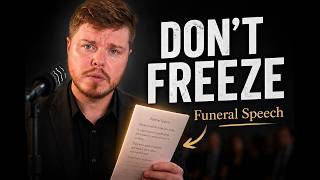 How to Deliver a Funeral Speech Without Freezing Up
