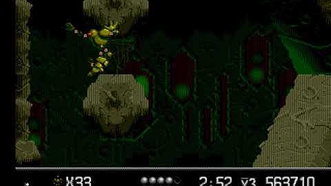 Vectorman 2 (SEGA) Scene 21 Bad Eggs Walkthrough