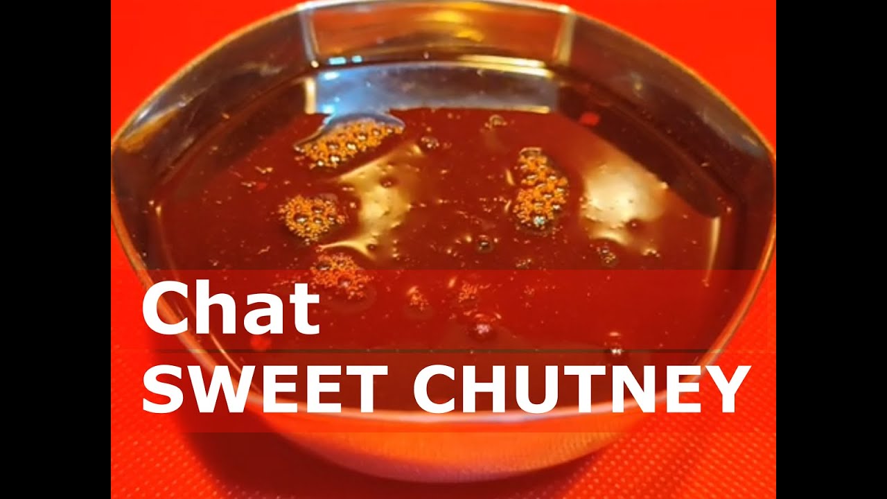 Tamarind chutney I Sweet chutney for chaat I Sweet Sauce I YouTube