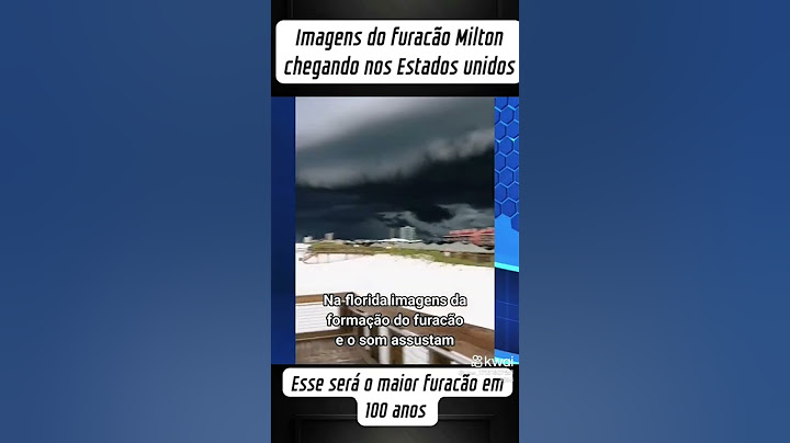 Furacão milton na Flórida estados Unidos #furacão #ciclone #tornado