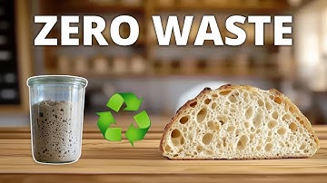 STOP WASTING Sourdough Starter: The ZERO Waste Method