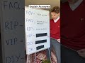 Acronyms In English Englishlesson Englishteacher Learnenglish Englishtips Ingles 英語 Esl Acronyms In English Englishlesson Englishteacher Learnenglish Englishtips Ingles 英語 Esl