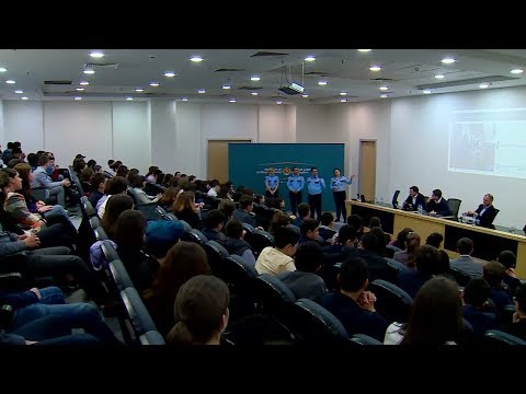 მართლწესრიგის ოფიცრები კანტის აკადემიის მოსწავლეებს შეხვდნენ