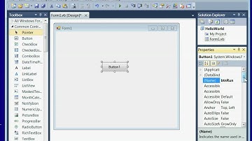 Visual Basic 2010 Tutorial - Lesson 1 Install Visual Studio 2010, Hello World App