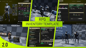 RPG Inventory Template 2.0 Preview - Unreal Engine Marketplace