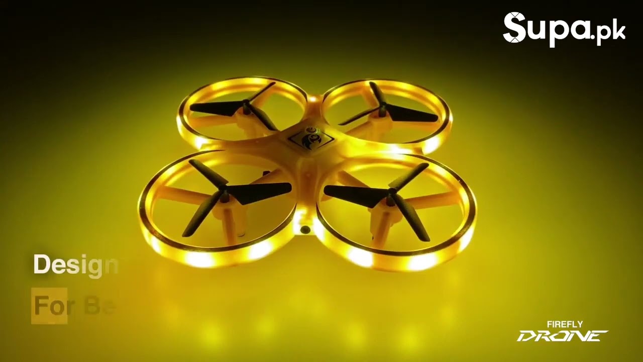 Intelligent Quadcopter Drone with Hand Wrist Band Gesture Control