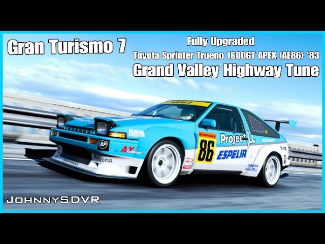 Gran Turismo 7 - Toyota Sprinter Trueno 1600GT APEX (AE86) '83