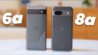 Pixel 8a vs. Pixel 6a: WORTH Upgrading?