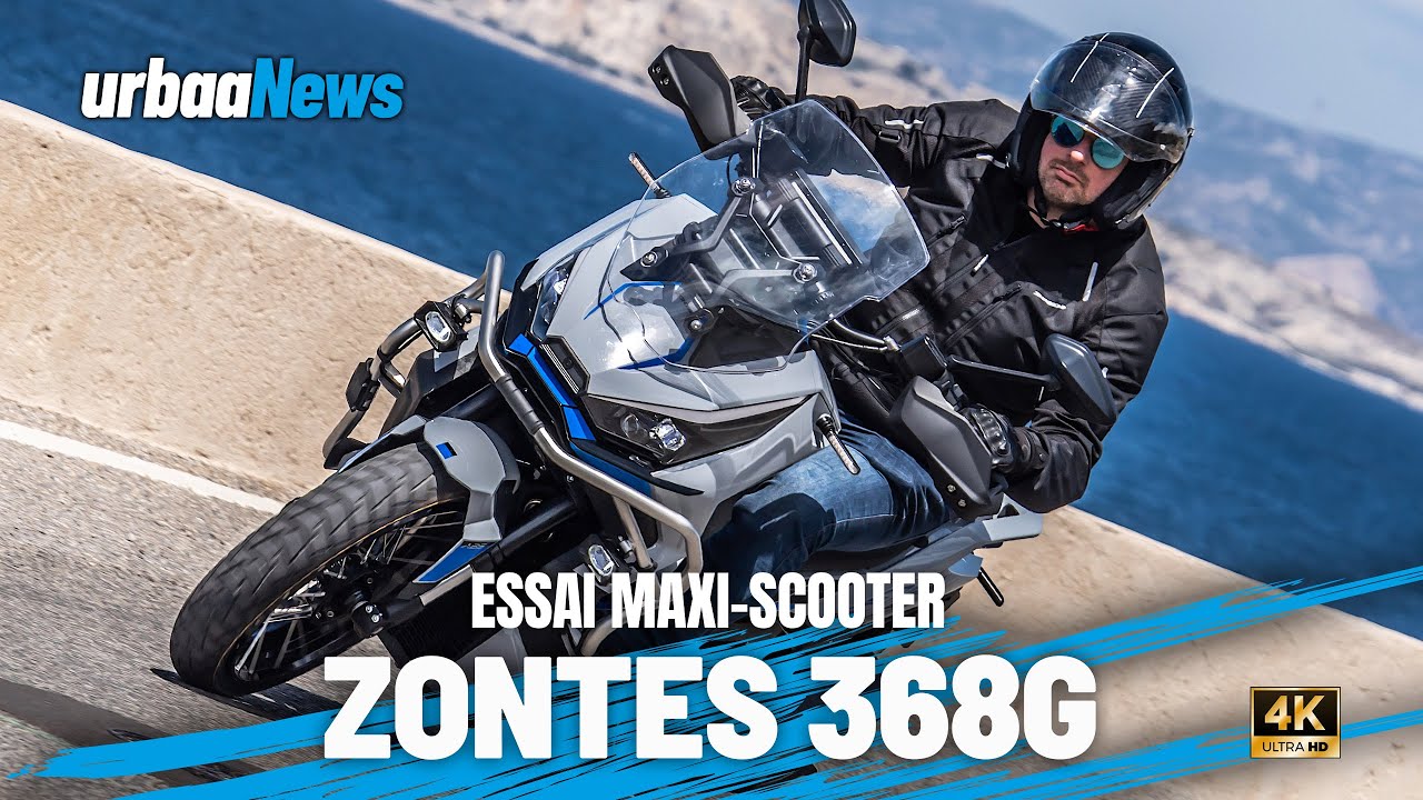 Essai maxi-scooter Zontes 368 G : le cross-over sans complexe