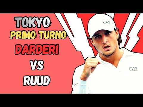 Video LIVE DARDERI - RUUD PRIMO TURNO TOKYO