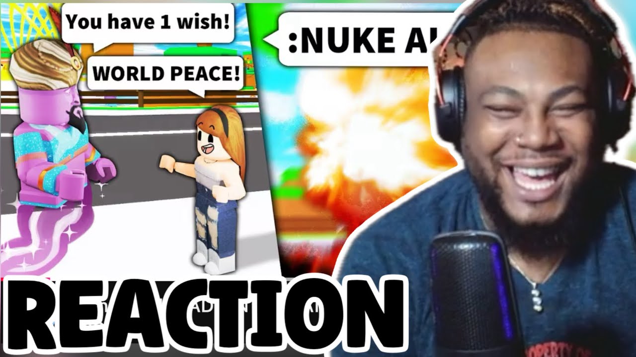 ФЛАМИНГО использует Roblox ADMIN, чтобы исполнять желания людей... | РЕАКЦИЯ