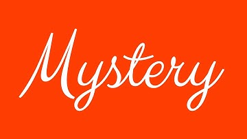 Learn how to Sign the Name Mystery Stylishly in Cursive Writing