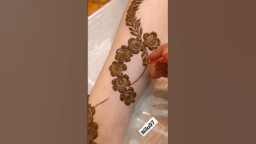 khafif @Mehndibyapsha07  simple khafif mehndi design Indiansimple khafif mehndi design