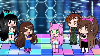 CRIANDO JULIA MINEGIRL E VITÓRIA MINEBLOX NO GACHA LIFE 