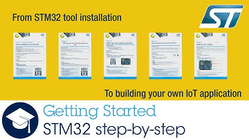 STM32 step by step tutorials to get you building an IoT application fast!