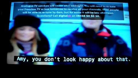 ITV1 Analogue Switch-Off Reminder on UHF Ch.40 from Sutton Coldfield 21/09/2011 Digital Switch-Over