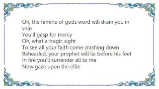 Bloodbath - Famine of God&#39;s Word Lyrics