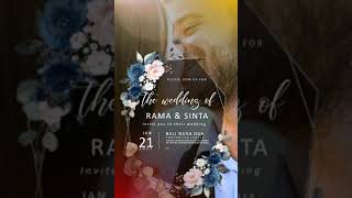 FREE WEDDING INVITATION 23092021 #SHORT