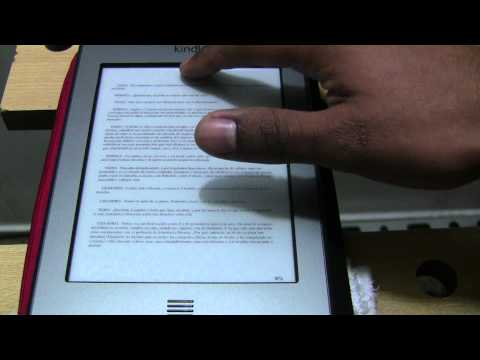 Mini-Tutorial: Como Cambiar el carnaval de Letra en tu Amazon Kindle Touch