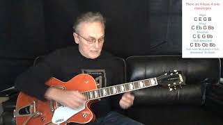 Episode 24a - 4 Basic 4 Note Chords with Application to Diatonic Harmony Profile