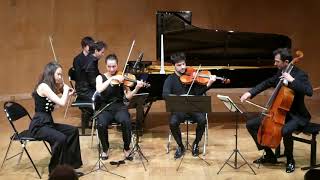 Liya Petrova, Charlotte Juillard "Quintette avec piano op.84" -extrait- (Edward Elgar) Paris 2023