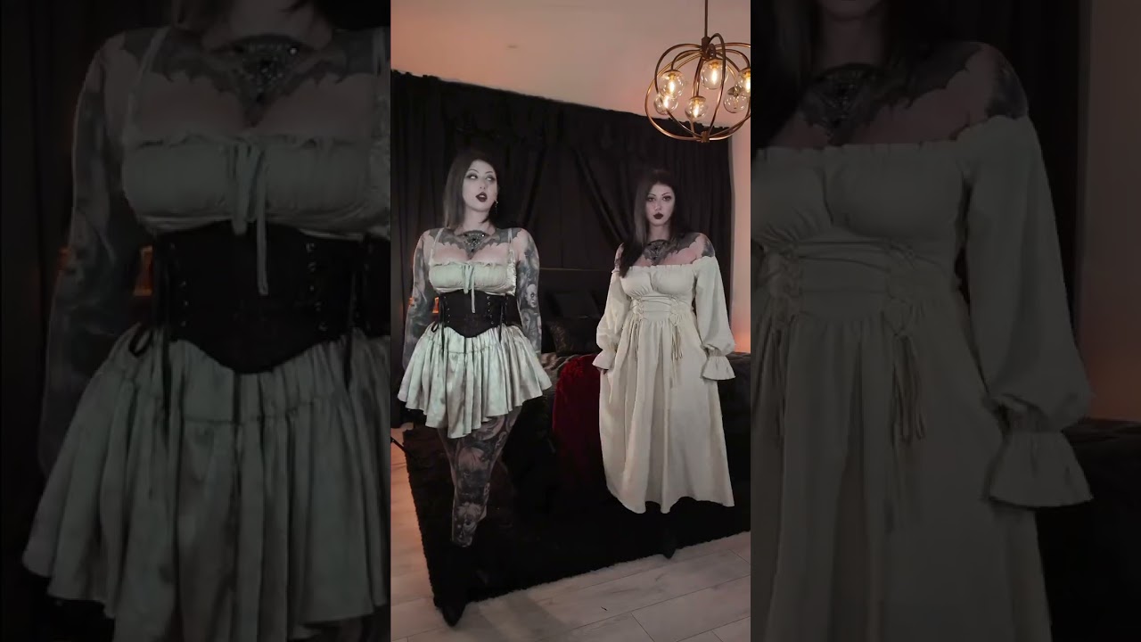 Long or short dresses? 🦇