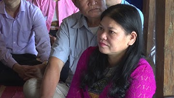 Các đồng chí lãnh đạo Huyện ủy, HĐND, UBND,UBMTTQVN huyện dự Ngày hội Đại đoàn kết