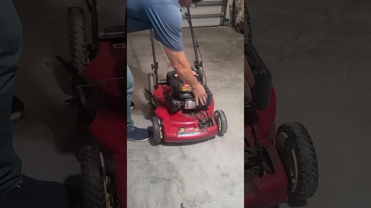 Reparacion de traccion delantera, podadora Toro, Mover repair, traction wheel