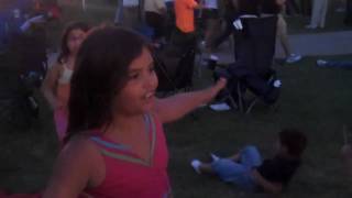 summer celebration 2010 Ludacris & kids dancing