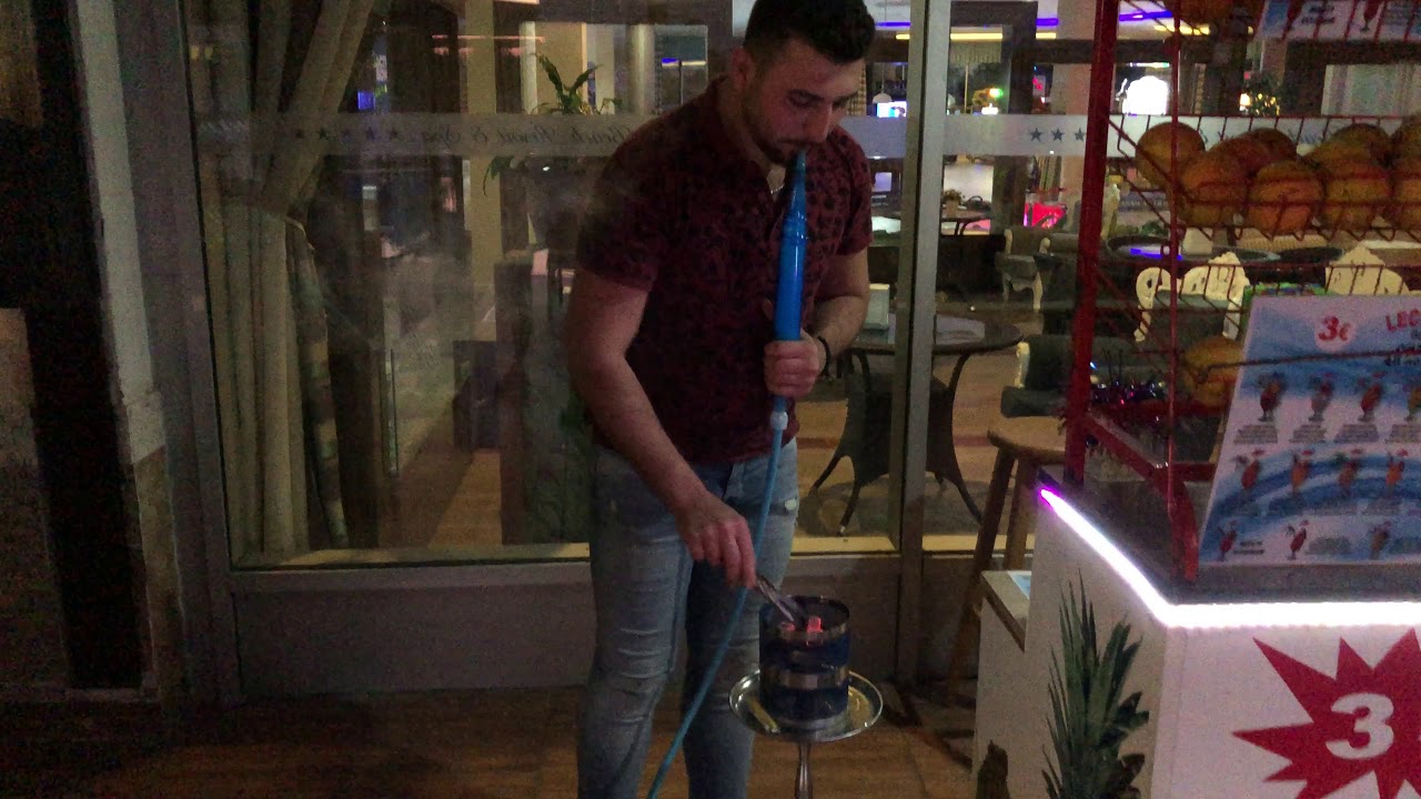 Eis-Shisha im Cenger Beach Resort Antalya in 4k