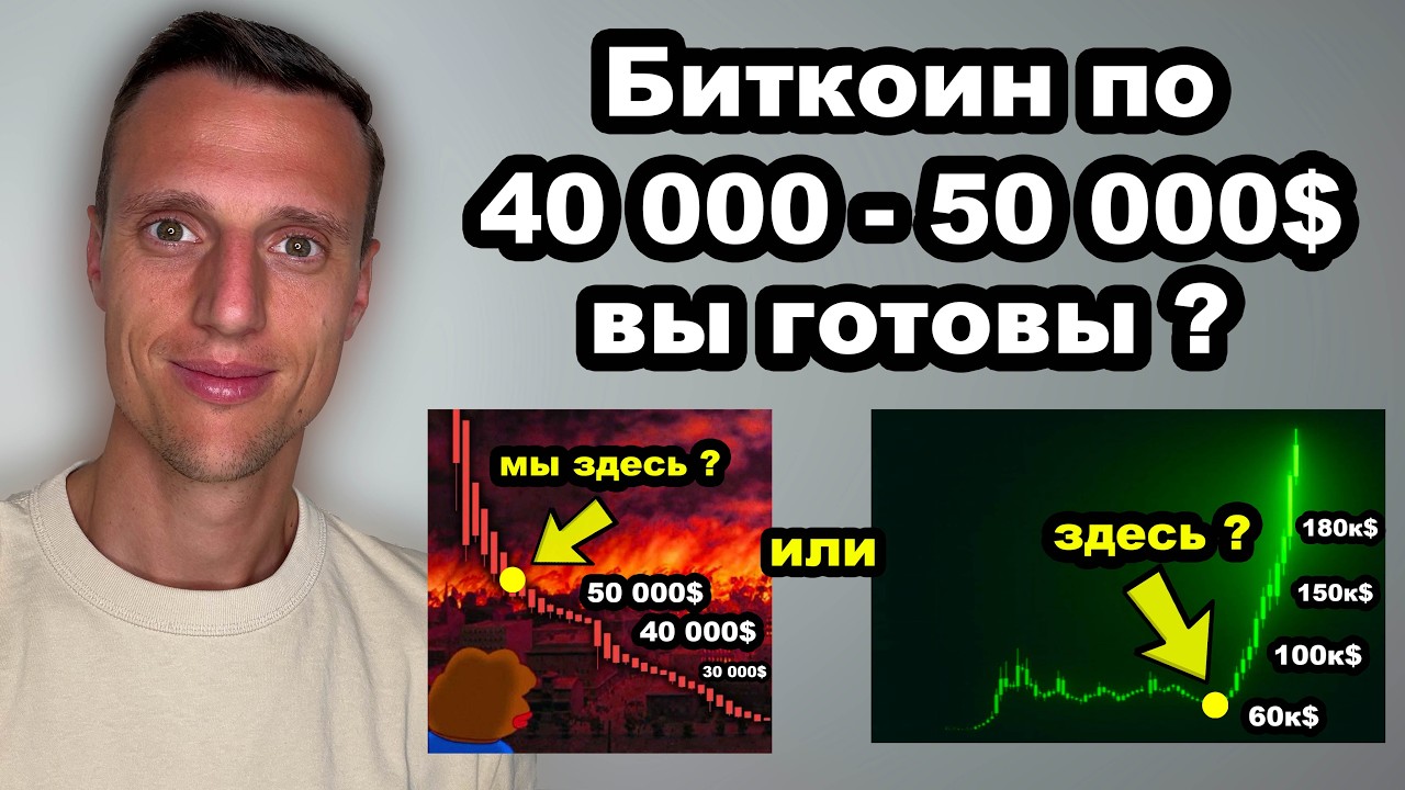 Почти все признали медвежий рынок криптовалюты и ждут биткоин ниже 50000$. Почему они ошибаются?