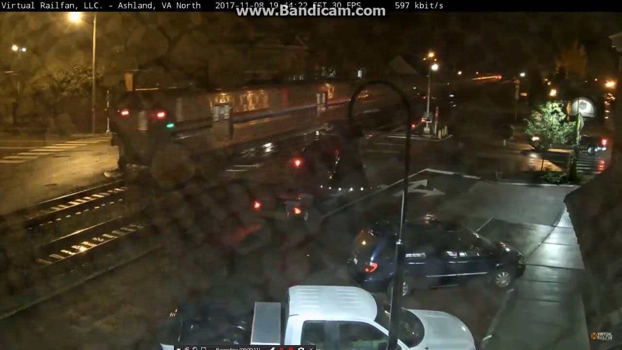 Ashland Va Virtual Railcam Amtrak Races Passed Ashland YouTube