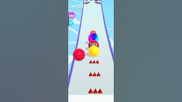 How to play Ball Run 2048 level 542 #ballrun #5minutestech #level542