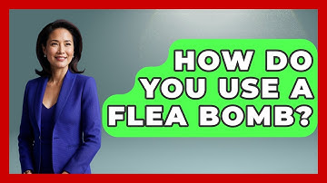 How Do You Use A Flea Bomb? - Insects and Invaders