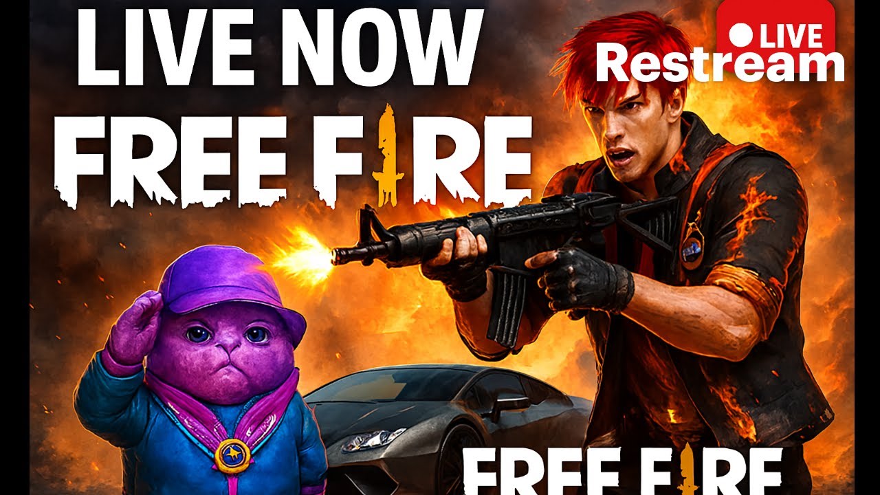 i am play free fire in live steam!!