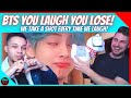 ULTIMATE BTS YOU LAUGH YOU LOSE DRINKING GAME - LIVE REACTION! 😂😂😂